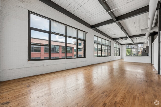 1BR, 1BA - 1,150SF - Living Room - MC Kiser Lofts