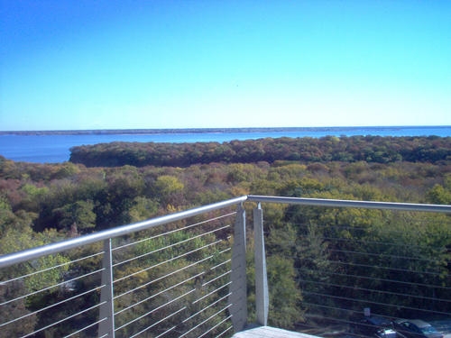 Balcony View - Diamond Pointe Condominium & Yacht Club