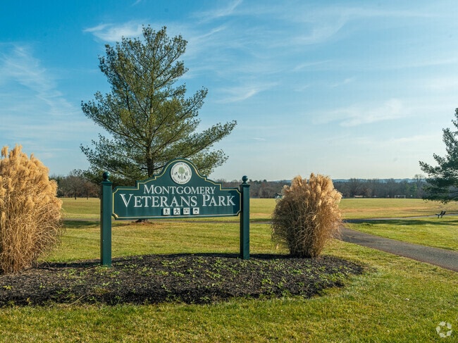Residents of Hillsborough and Montgomery can come enjoy Veteran's Park.