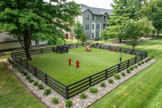 El paraíso de tu mascota: explora el espacioso y bien mantenido parque para perros dentro de nuestro complejo de apartamentos. - Springhouse