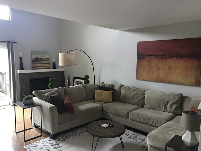 Living Room with fireplace - 133 Cypress Point Way