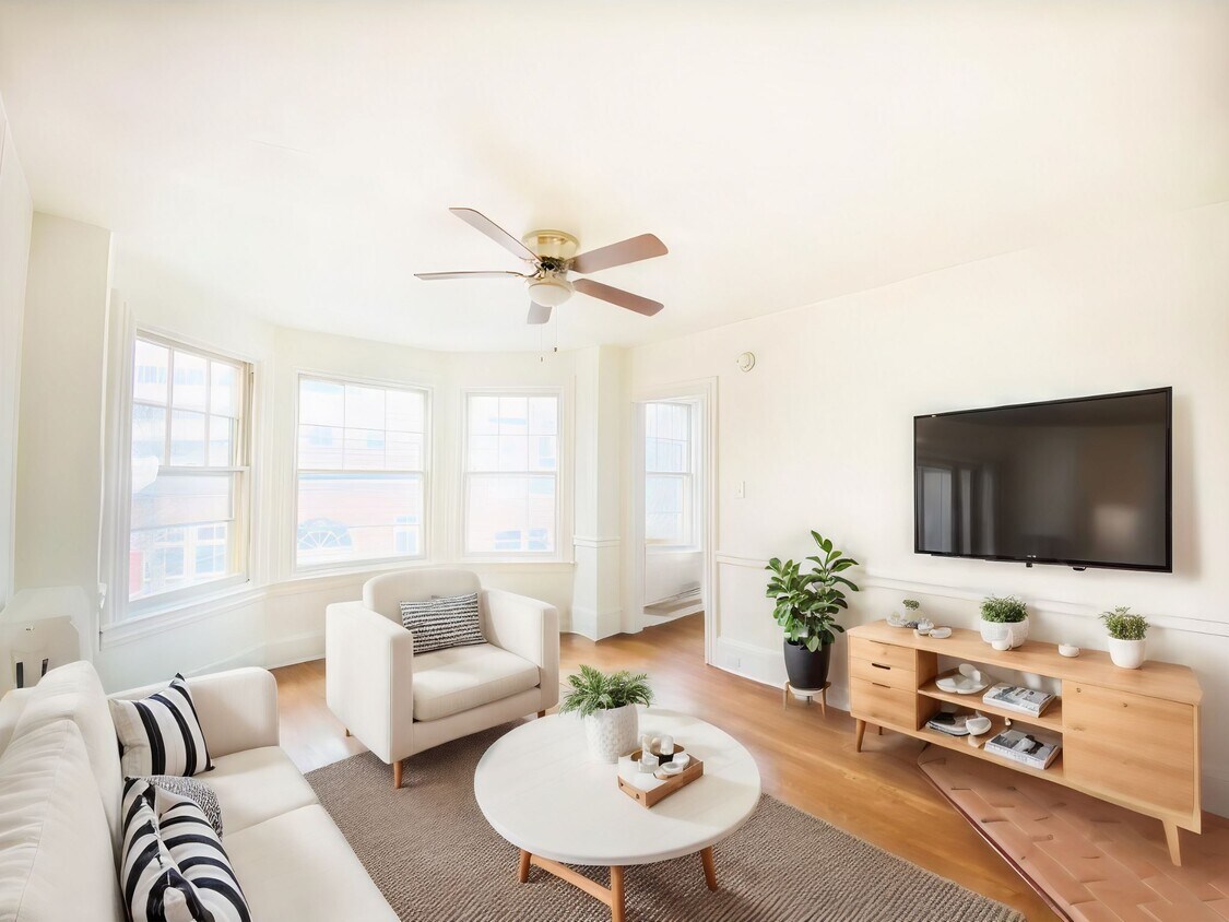 Living Room Virtually Staged (Please see previous photo without staging) - 15 South Lime Street