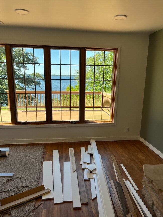 Great Lake view from livingroom - 4307 Waville Rd NE