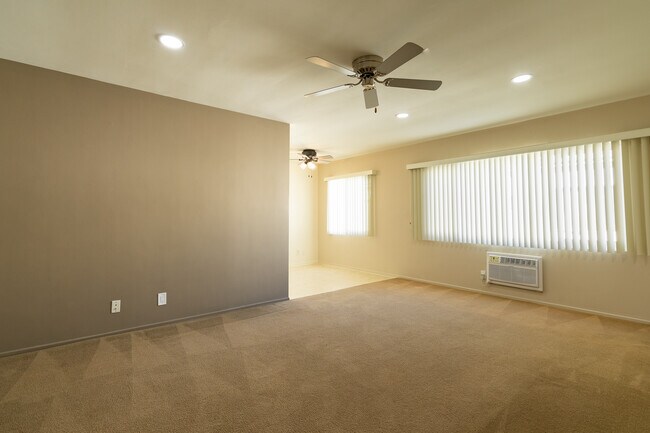 View From Entry - New Fan, lights - 256 S Doheny Dr