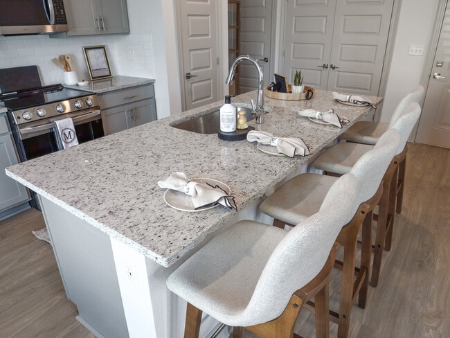 The Zulu: 1BR, 1BA- Kitchen - The Waters at Promenade