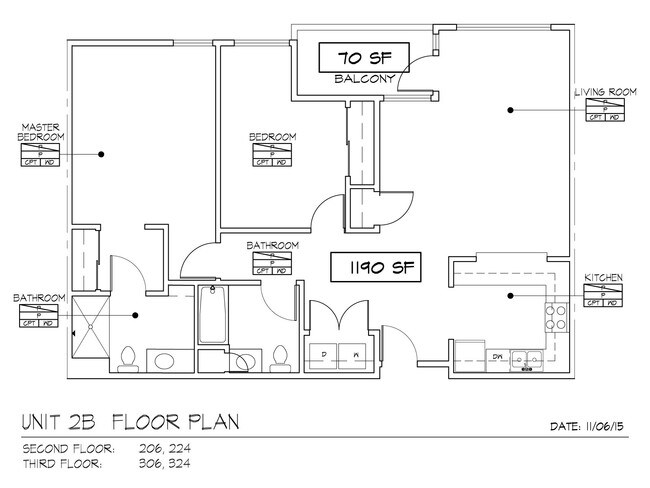 Plano de planta - Park Plaza