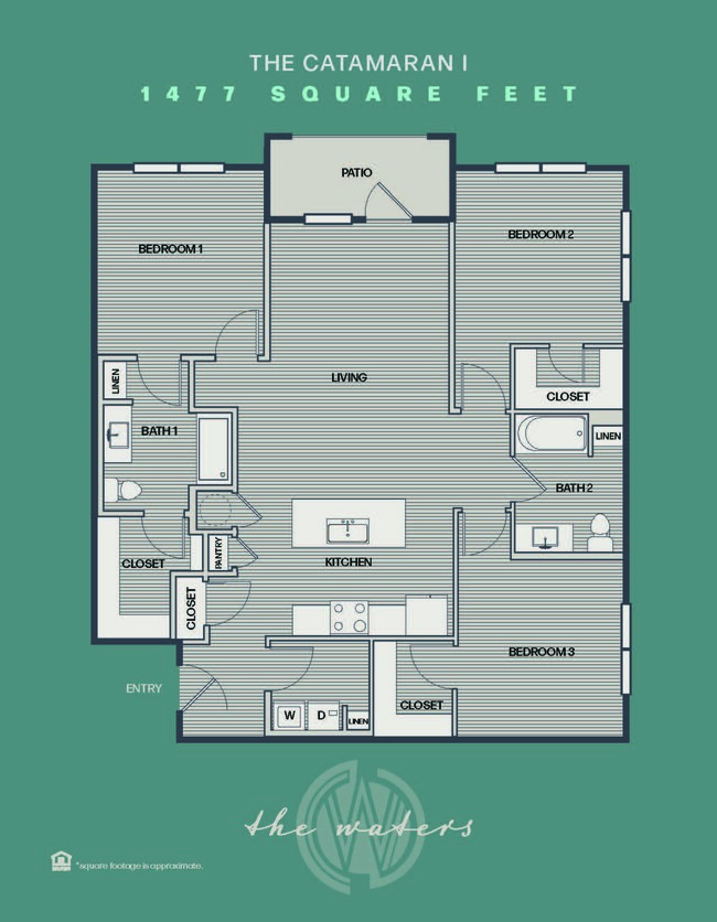 Floorplan - The Waters at Freeport