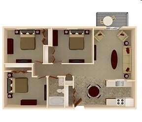 3BR/1BA - 1210 Belsly Blvd