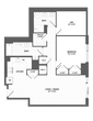 1 Bed/1 Bath Den Loft-1.5D