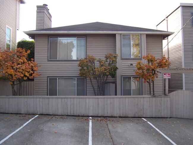 View from your parking lot - 2642 42nd Ave SW