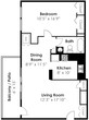 1 Bedroom 1 Bath