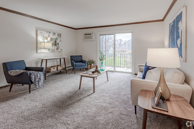 Sala de estar - Wayzata Lake Apartments