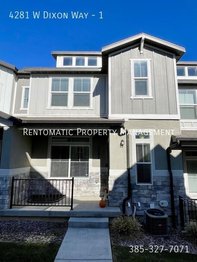4281 W Dixon Way, Lehi, UT 84043 Townhome Rentals in Lehi UT