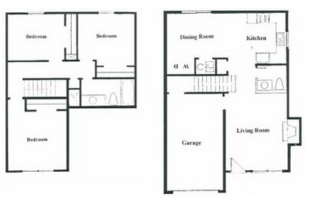 Floorplan - Ranch Way Townhomes