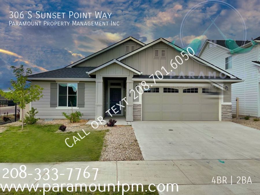 4 bedroom Meridian Home (Sunset) House for Rent in Meridian