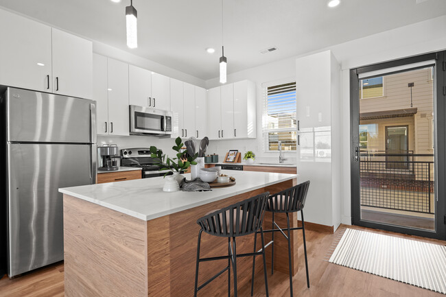 Spacious Kitchen - Greens by Lotus