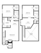 2 Bed 2 Bath w/study