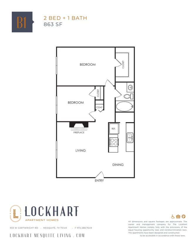 Foto del interior - Lockhart Apartment Homes