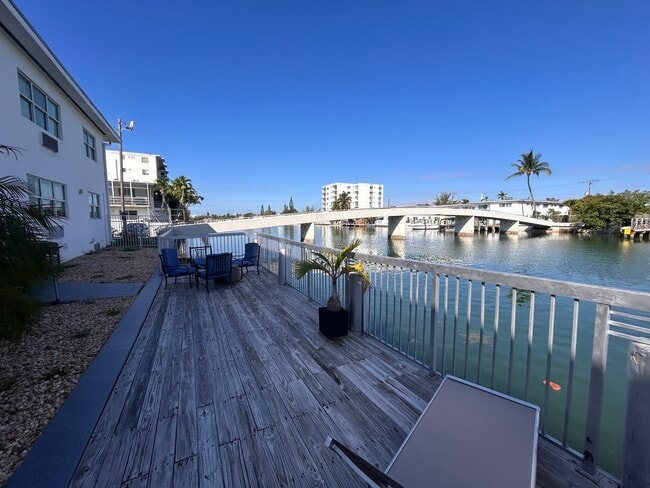 View South from common area with BBQ - 8080 Tatum Waterway Dr