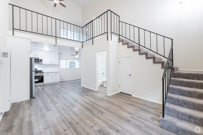 1 dormitorio, 1 baño - 715 pies cuadrados - Sala de estar - Las Casitas Apartments