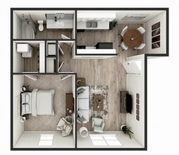 Interior Photo - Chateau 68 Apartments