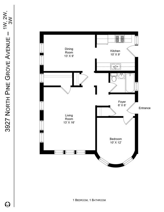 3927 N Pine Grove Ave Unit 2W, Chicago, IL 60613 3927 N Pine Grove