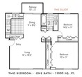 The Elliot 2 Bed 1 Bath