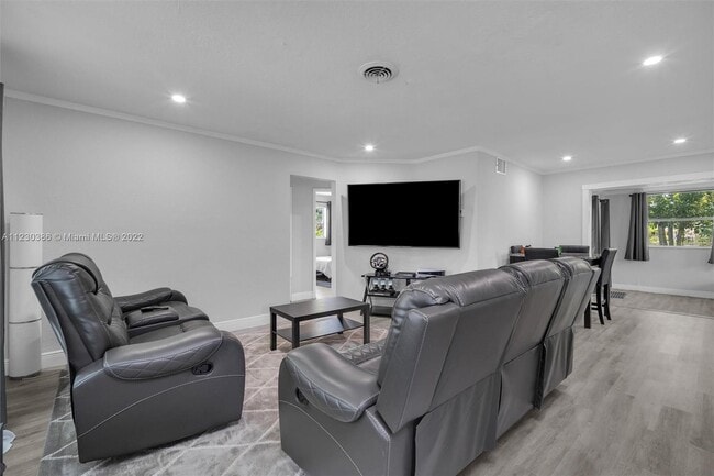 Living room - 3521 NW 35th Ave