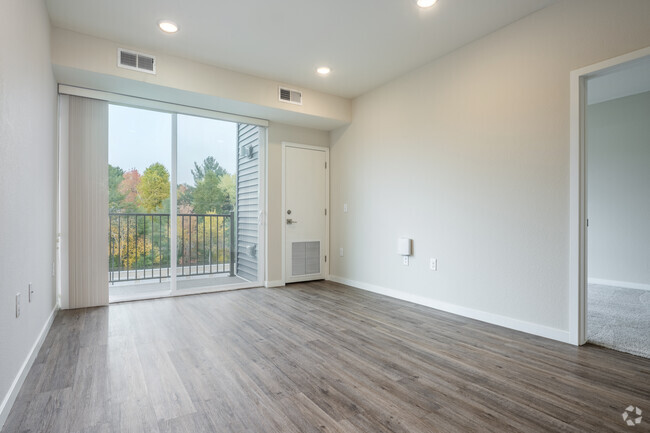 2BR, 2BA - 895SF - Living Room - Mountain Lane Apartments