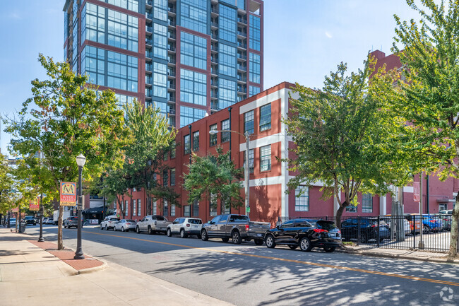 Exterior from 3rd Street - Rock Street Loft Apartments