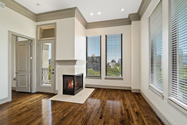 Fireplace & Balcony Available - Rienzi at Turtle Creek