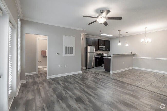 Mills Creek Apartments - Phase 4 - 2 bedroom patio - greatroom - Mills Creek