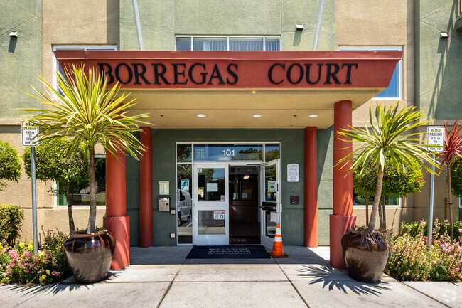 Entrance - Borregas Court Apartments