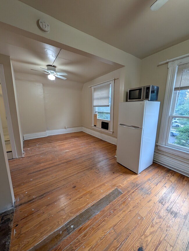 View from kitchen area looking toward bedroom/living room - 1280 Race St