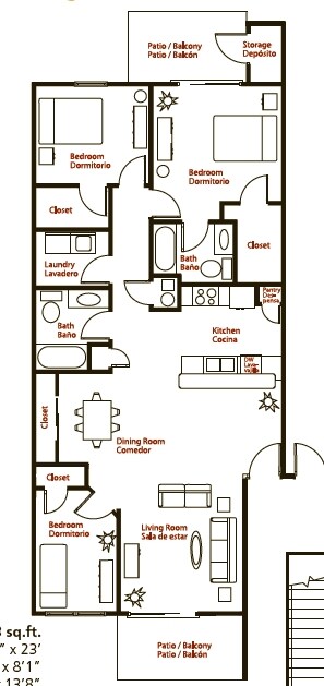 3HAB/2BA - Timber Ridge