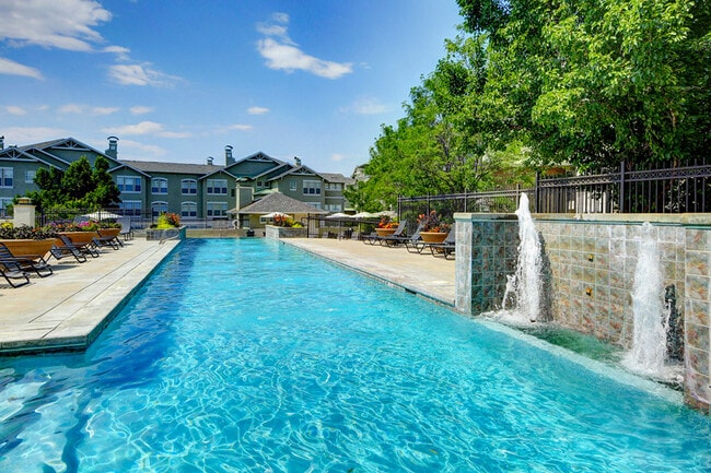 Resort-Inspired Pool with Sundeck & Spa - Waterford Lone Tree