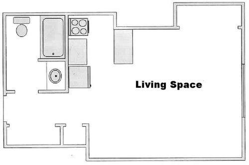 Studio - Diplomat Apartments