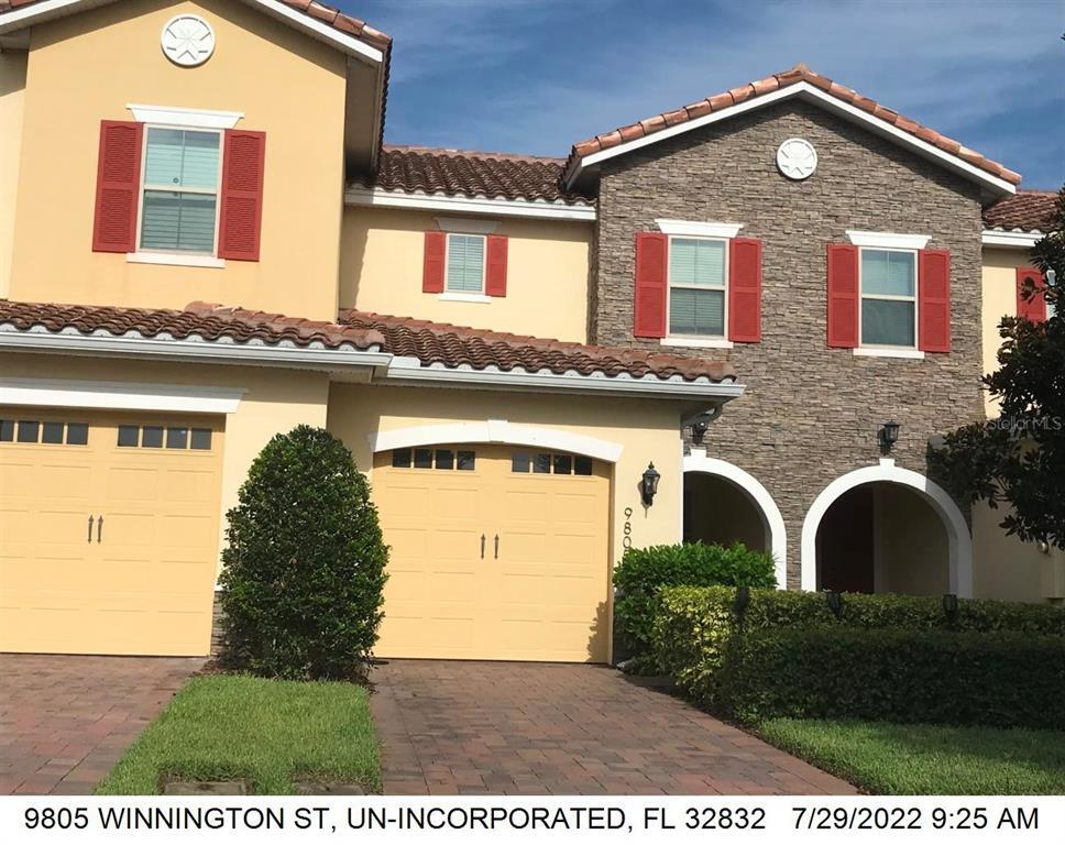 9805 Winnington St, Orlando, FL 32832 Townhome Rentals in Orlando FL