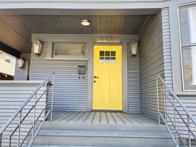 Front Door w/ large porch - 644 Solano Ave