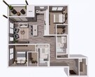 G- 2bd, 2 bath