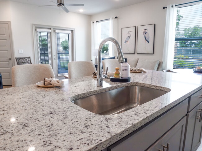 The Zulu: 1BR, 1BA- Kitchen - The Waters at Promenade