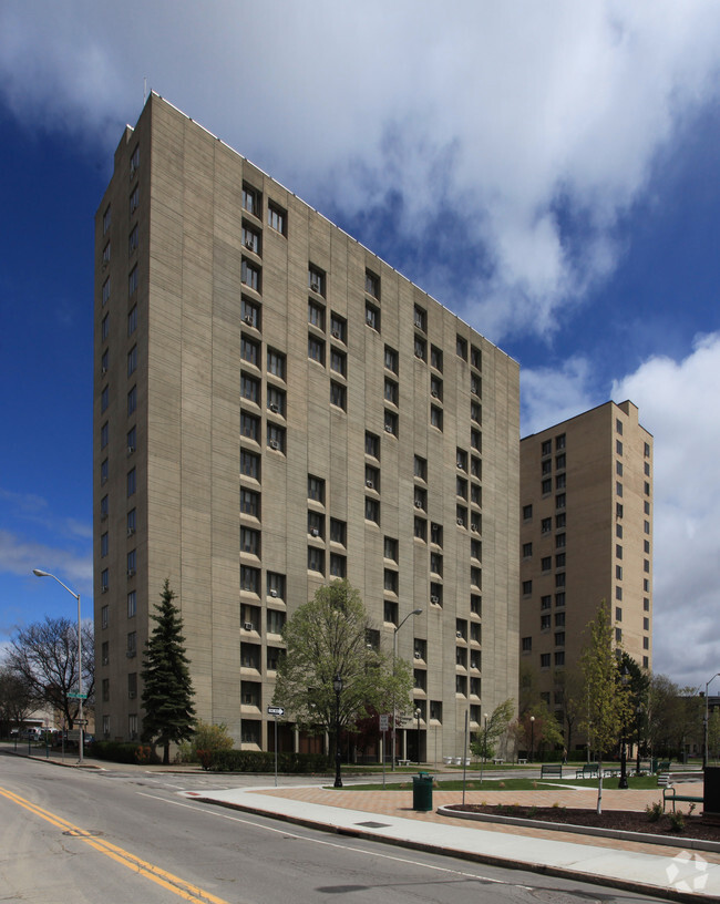 Side of Building - ABC Housing Apartments