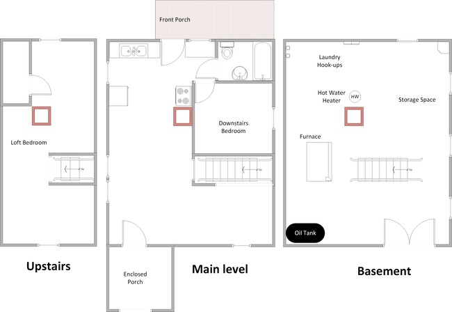 Plano de planta - 507 Washington St