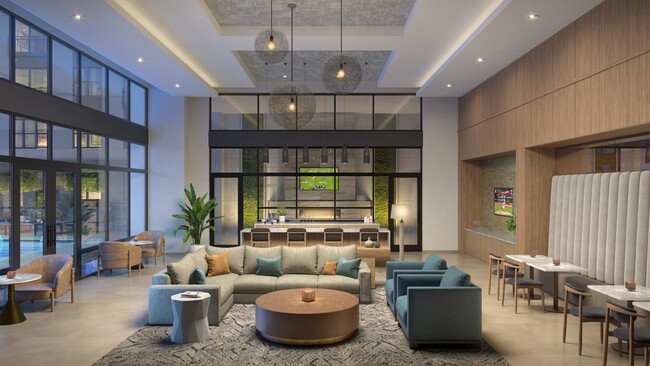 Rendering of Resident Lounge - Hanover Edgewood