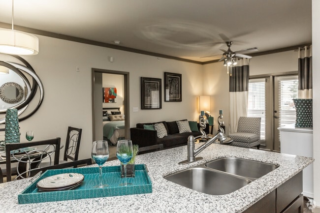 2BR, 2BA - 1125SF  Kitchen, Dining Room & Living Room - Tacara at Westover Hills
