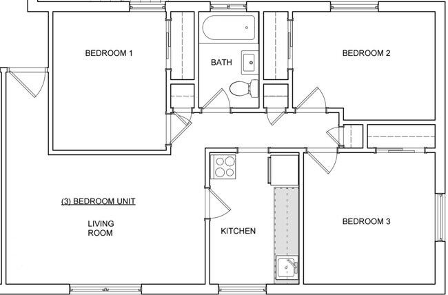 3 Bed - Bloomfield Gardens