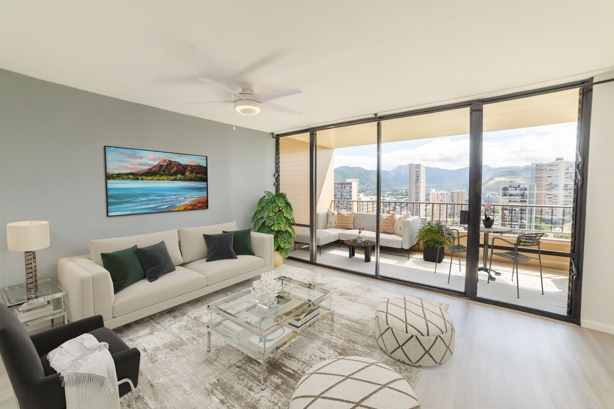 AVAILABLE NOW | 2 Bedroom, 1 Bathroom Apartment | Located at Ala Wai Plaza | 1 Assigned/Covered ... - AVAILABLE NOW |  2 Bedroom, 1 Bathroom Apartment | Located at Ala Wai Plaza | 1 Assigned/Covered ...