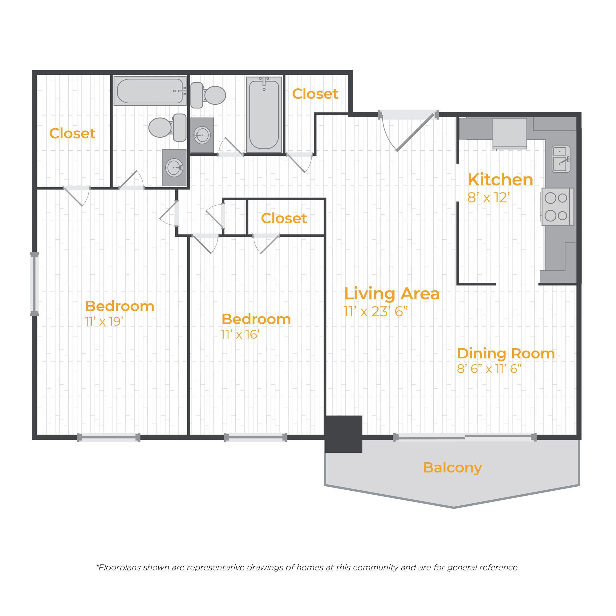 THE VANTAGE APARTMENTS – 2/1H