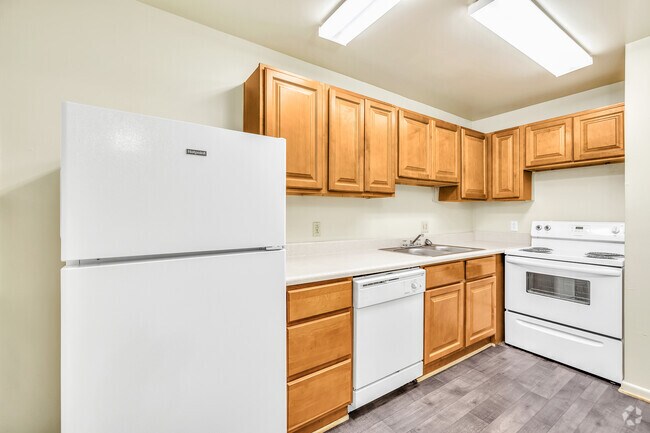 1 habitación, 1 baño - 920 pies cuadrados - Cocina - Manor View Apartments