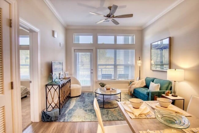 Spacious & Modern Living Area - The Retreat at Carteret Place